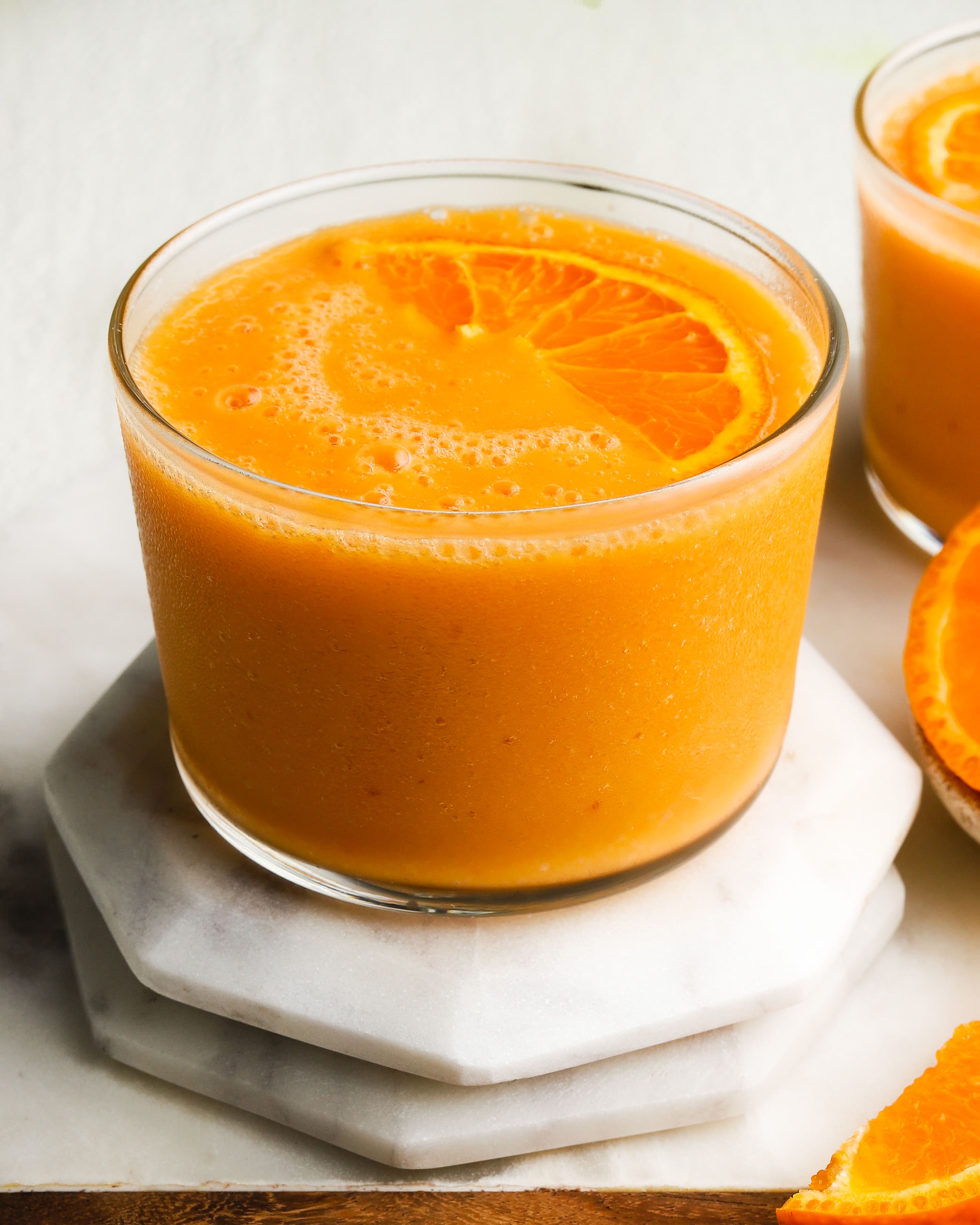 Apple Carrot Orange Smoothie | Lindsey Eats