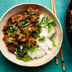 Black Pepper Tofu and Celery