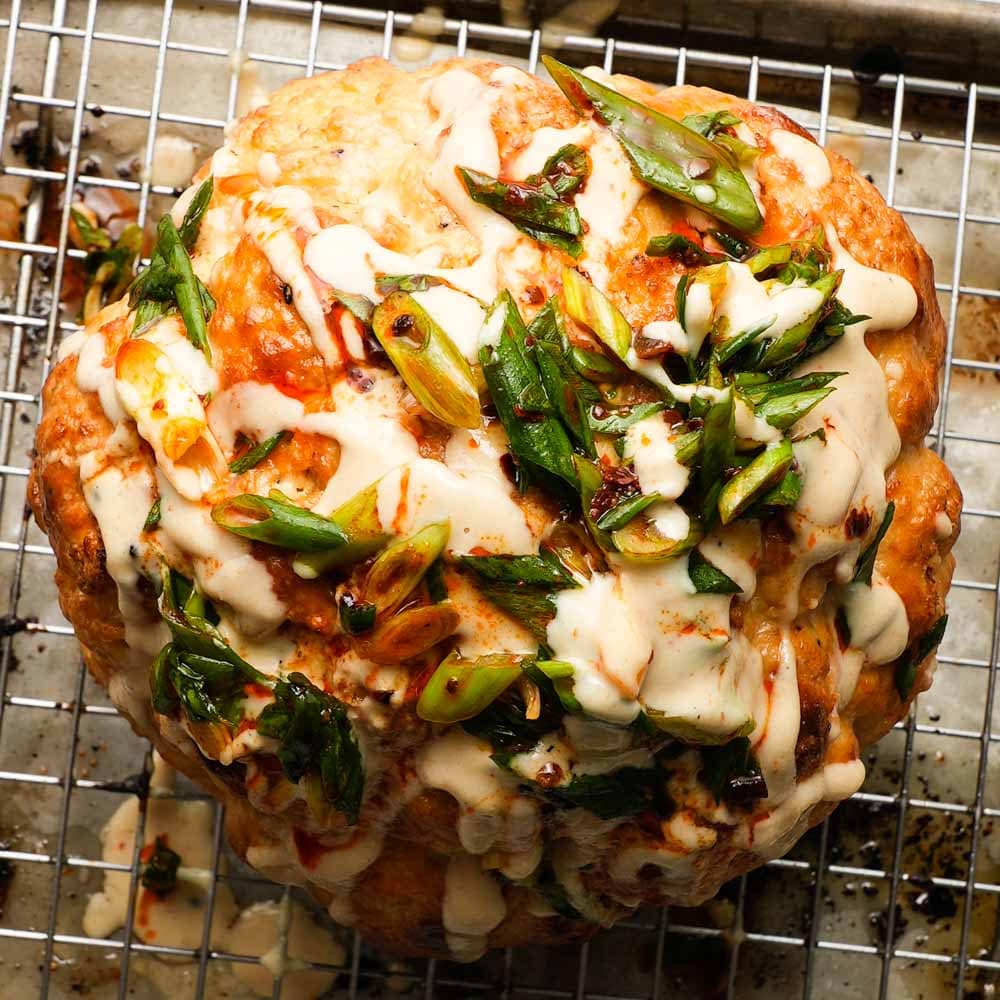 Miso Tahini Whole Roasted Cauliflower-image