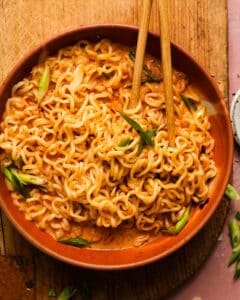 Ten Minute Mayo Ramen | Lindsey Eats